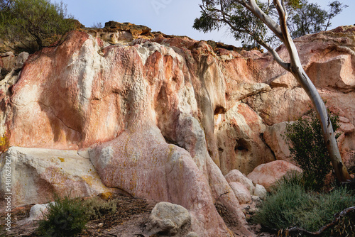 rock formation at The Breakaways in Western Australia