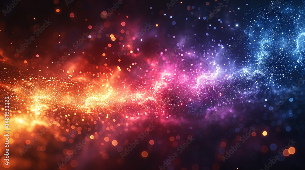 Abstract energetic fiery and ethereal background. Abstract energetic fiery and ethereal background.