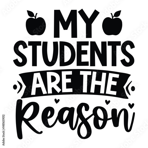 My student are the reason SVG Art & Illustration