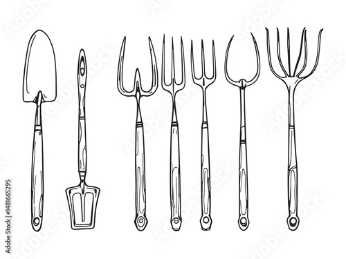 Minimalist Weeder Outline Set