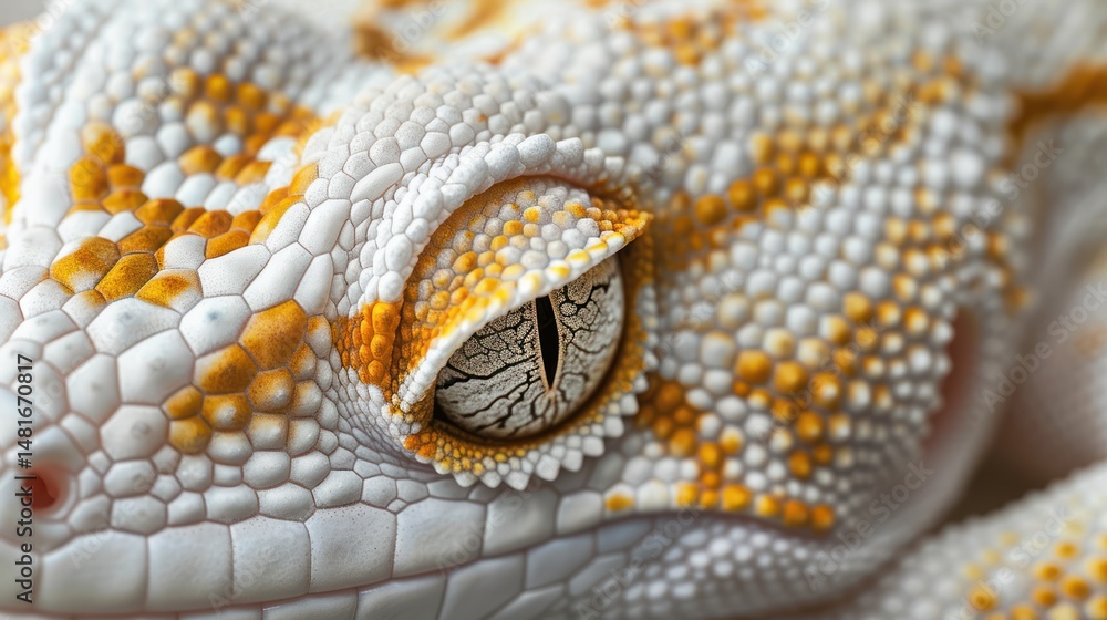 Fototapeta premium Close-up Gecko Eye