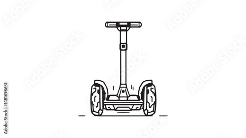 Segway line art