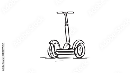 Segway line art