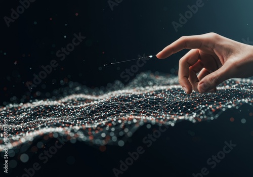 3D Render of Hand Interacti...