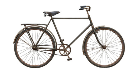 Leinwandbilder Fahrrad Antikes Fahrrad im dunklen Hintergrund  © FahrulRosi