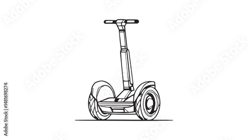 Segway line art