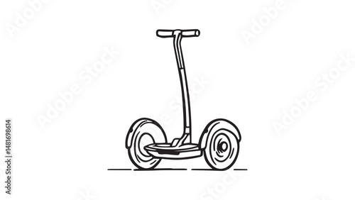 Segway line art