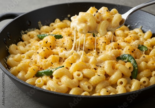 Closeup Photo of Macaroni a...