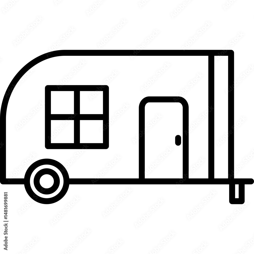 Caravan Icon Caravan Icon