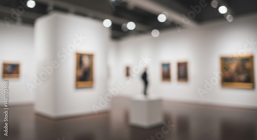 Photo: Blurred Art Gallery ...