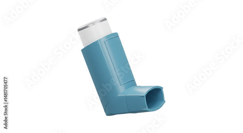 Asthma Inhaler: Types, Uses, and Side Effects on transparent background