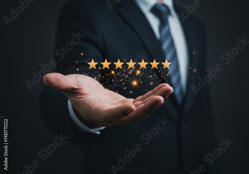 Photo Five Gold Stars for B...