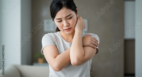 Photo of a Stressed Young W...