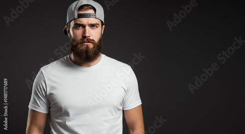 Photo of Bearded Man in Cap...