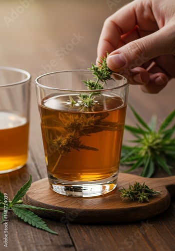 Photo of Cannabis Tea Prepa...