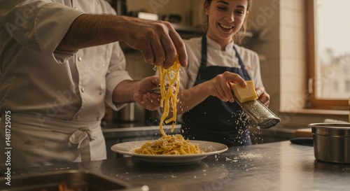 Photo of Chefs Preparing Pa...