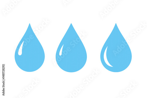 water drop vector illustration