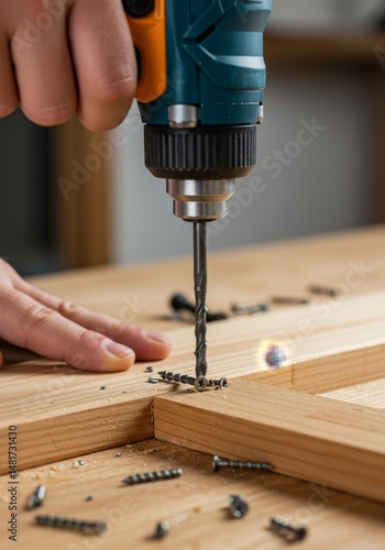 Photo of Drilling Wood Plan...
