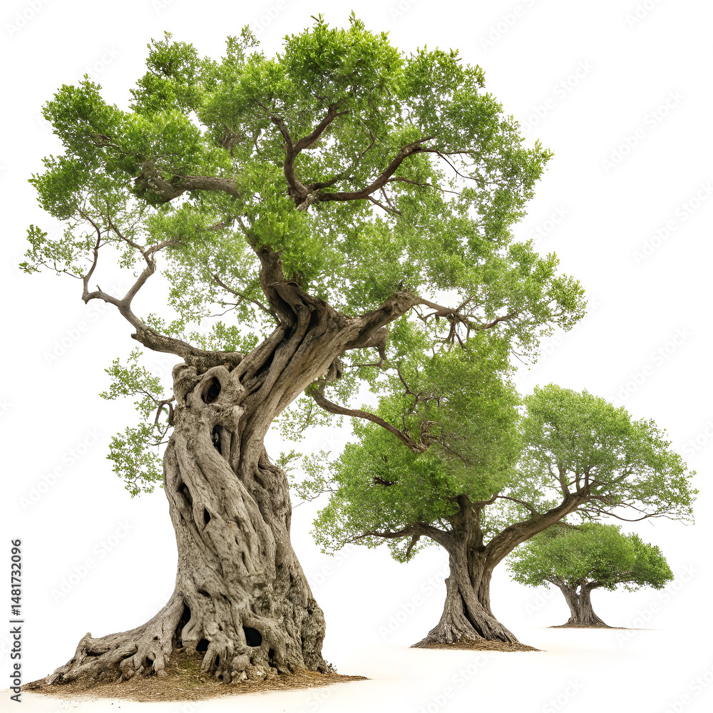 Fototapeta premium tree isolated on white background