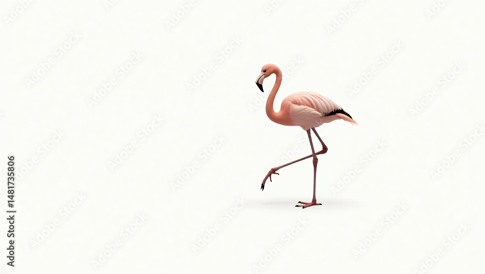 Fototapeta premium Fascinating Flamingos: Facts, Habitat, Behavior & Unique Features