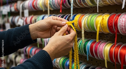 Photo of Hands Choosing Yel...