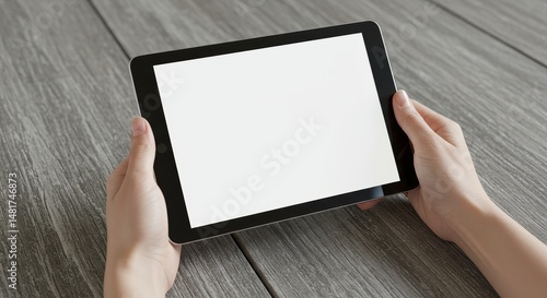 Photo of Hands Holding Blan...
