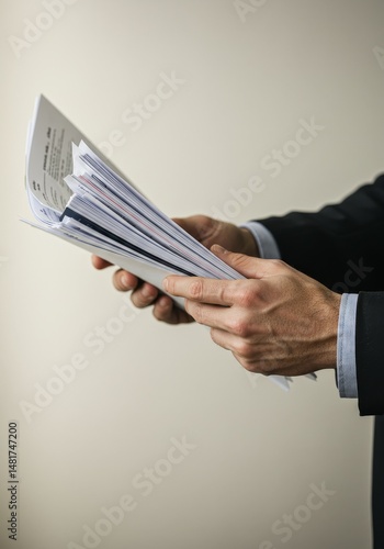 Photo of Hands Holding Stac...
