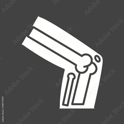 Joint icon vector image. Suitable for mobile apps, web apps and print media.