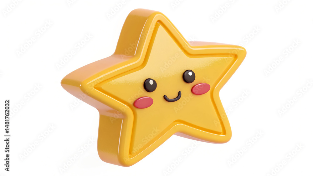 Cute Yellow Star Smiley Emoticon Face – Hand Drawn Cartoon Emoji Clipart Cute Yellow Star Smiley Emoticon Face – Hand Drawn Cartoon Emoji Clipart