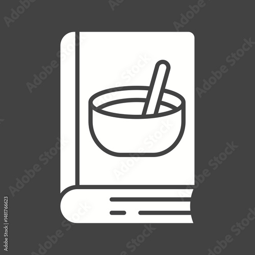 Soup Recipes icon vector image. Suitable for mobile apps, web apps and print media.