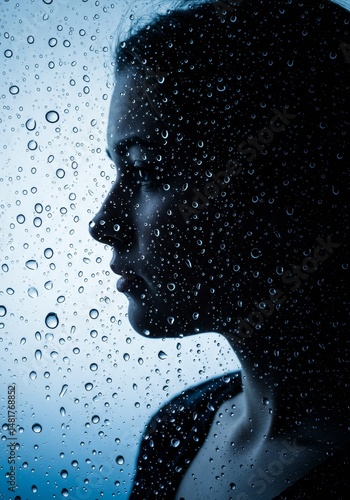 Photo of Sad Woman Silhouet...
