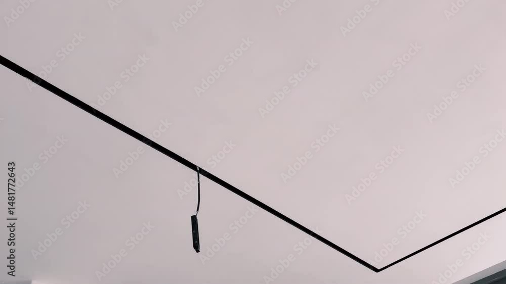 Sleek, minimalist ceiling with clean lines-ideal for contemporary homes embracing refined simplicity and understated style Sleek, minimalist ceiling with clean lines-ideal for contemporary homes embracing refined simplicity and understated style
