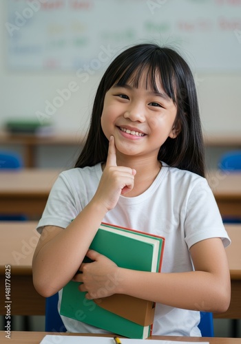 Photo of Thoughtful Asian G...
