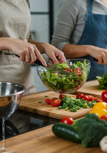 Photo of Two Women Making A...