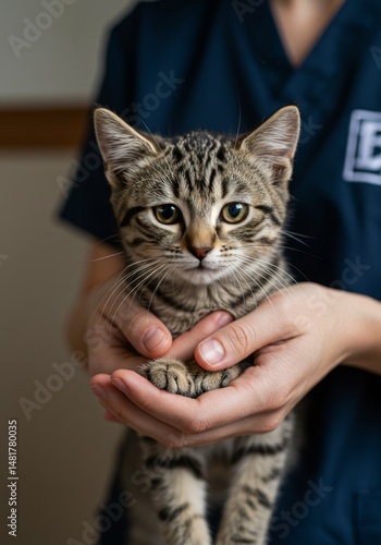 Photo of Veterinarian Holdi...