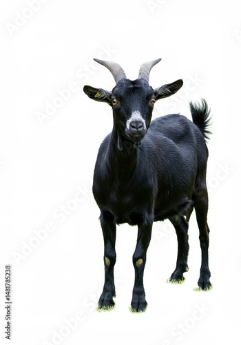 Photo of a Black Goat Isola...