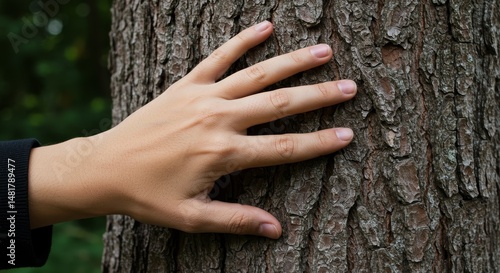 Photo of Woman's Hand Touch...