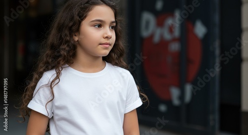 Photo of Young Girl in Whit...