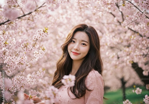 Photo of Young Woman in Pin...