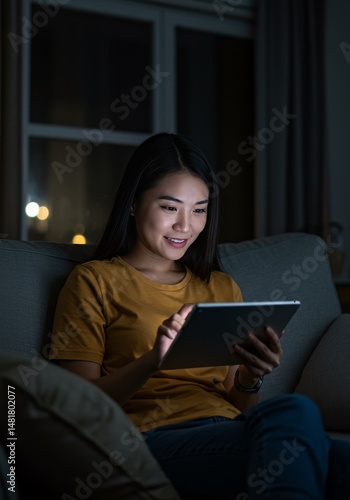 Photo of Young Woman Using ...