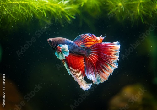 Photo of Colorful Betta Fis...