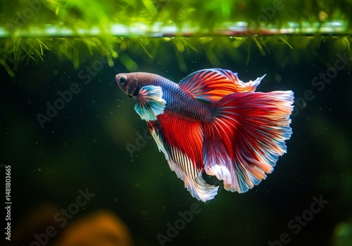Photo of Colorful Betta Fis...