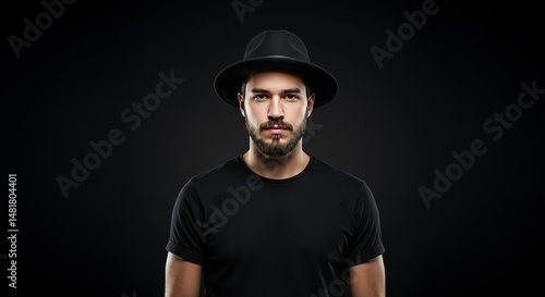 Photo Portrait: Man in Blac...