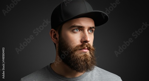 Photo Portrait Bearded Man ...