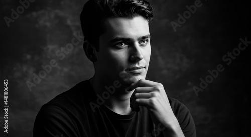 Photo Portrait of Contempla...