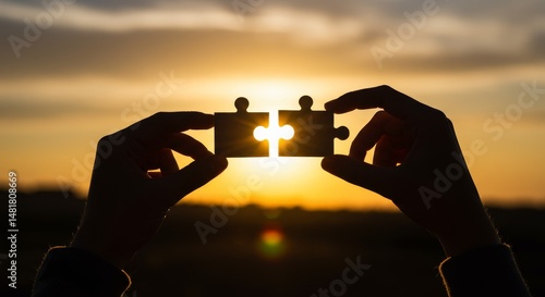 Photo Silhouette of Hands J...