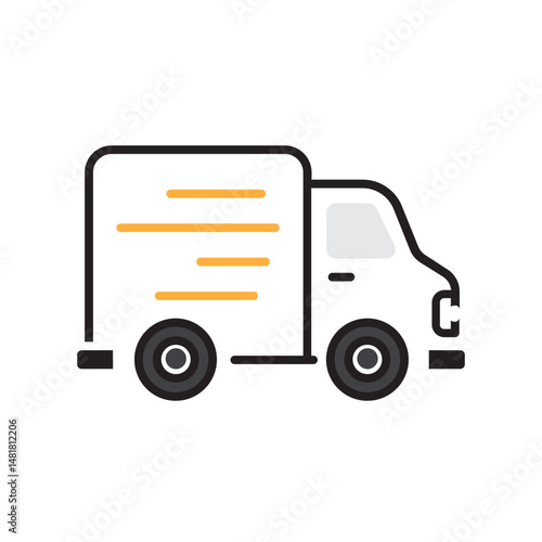 delivery truck color