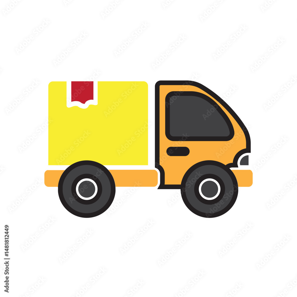 delivery truck color delivery truck color