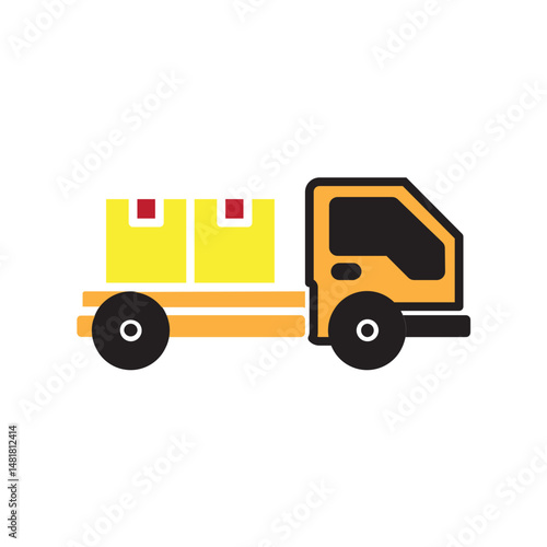 delivery truck color