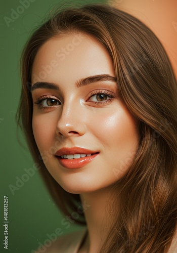 Portrait Photo of a Young W...